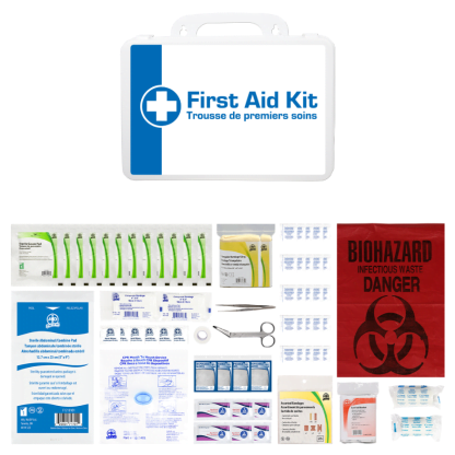 CSA Type 2, Small Basic First Aid Kit - Plastic