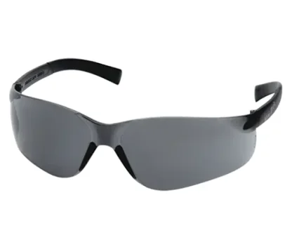 Mini Ztek Safety Glasses, Grey/Smoke Lens, ANSI Z87+/CSA Z94.3