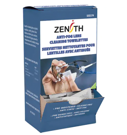Lens Cleaning Towelettes, 5" x 8", Pack Of 100